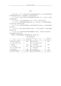 基础会计作业3(福师大-工商管理)