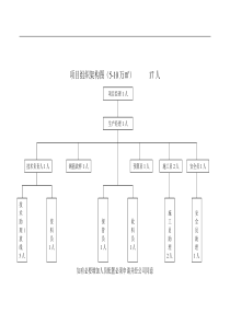 项目组织架构图