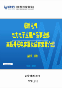 电力电容器及成套装置介绍XXXX1115