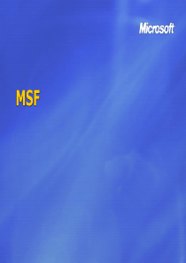 MSF框架流程