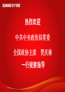 国家领导人视察大企业汇报材料v15