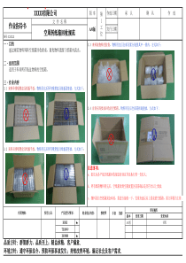 废空纸箱回收指导书