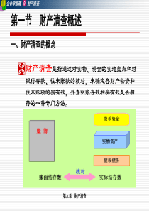 XX A09 第九章 财产清查