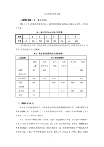 人力资源管理作业题2013-04-08