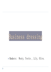 business-dressing