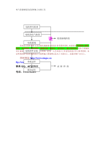 236电气设备接线及试运转施工安装工艺