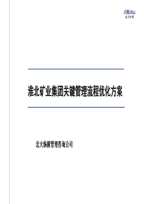 XX集团关键管理流程优化方案(190页)