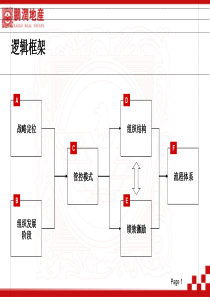 X年鹏润地产管控模式组织结构与流程框架(116页)