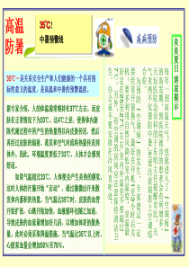 高温防暑宣传