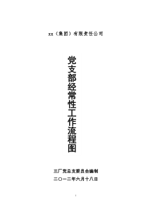 三厂党总支支部工作流程