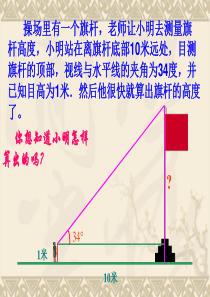 华师大版九年级上册§25.2.1 锐角三角函数(1)课件PPT