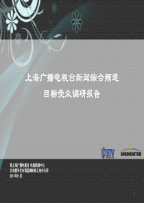 新闻综合频道目标受众调研报告