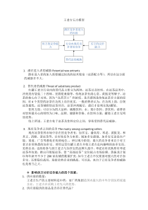 王老吉波特五力分析