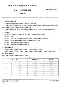 JBT5611111994电钻产品质量分等