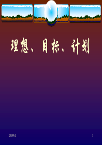 理想、目标、计划