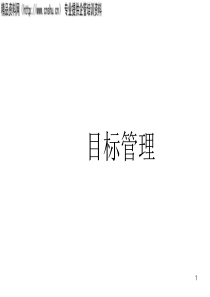 目标管理(XXXX版)