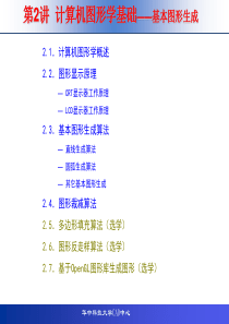 第2讲-计算机图形学基础-基本图形生成