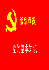 微党课ppt-