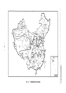 中国沥青路面气候分区图(温度)