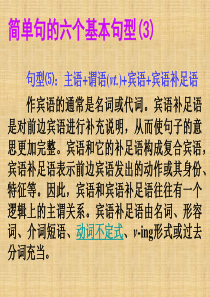 广东省高考英语总复习 基础写作解题技巧 简单句的六个基本句型课件2 新人教