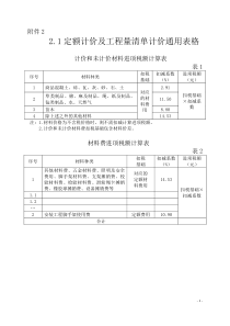 渝建发〔2016〕35号重庆调整建筑业营改增后建设工程计价依据 附件2