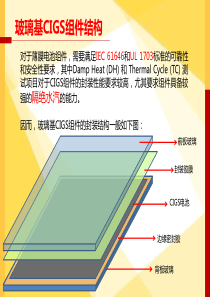 CIGS封装材料性能要求