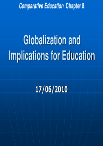 Globalization+and+Implications+for+Education