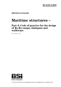 BS634982007MaritimestructuresPart8Codeofpracticefo