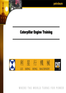 CAT ENGINE A&I TRAINING