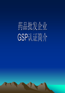 企业GSP认证流程