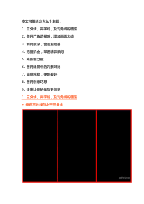 基本构图法演练实战