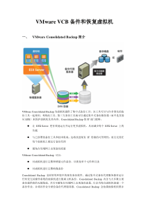 VMware_VCB备份和恢复虚拟机