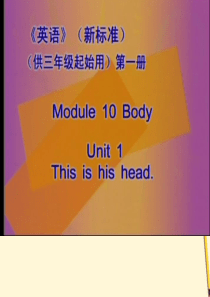 三年级英语上册 Module 10 Unit 1(2)课件 外研版