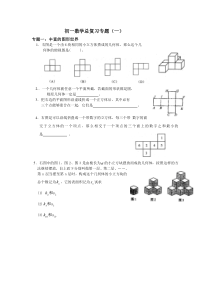 北师版初一上数学总复习专题