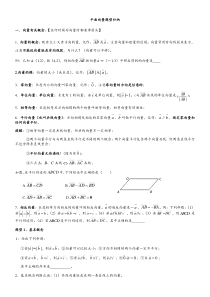 平面向量题型归纳