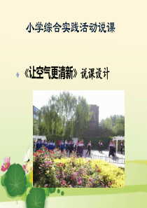 小学综合实践活动说课.ppt