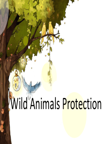 动物保护 animal protection