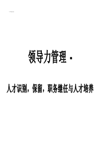 长江商学院--04_高效领导人才的培养