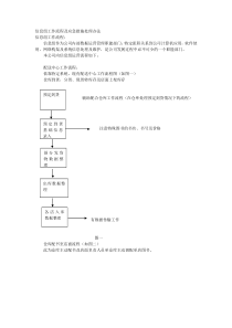 信息组工作流程及应急事件处理办法