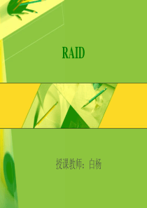 17、RAID