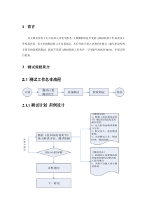 关于测试工作流程及工具使用