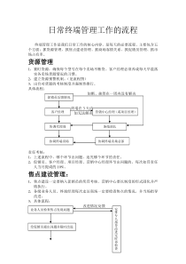 关于日常终端管理工作的流程070附四