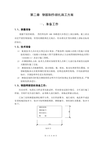 第二章--钢筋制作绑扎施工方案-2