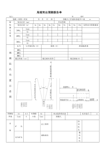 局部突出预测和措施效果检验报告单2