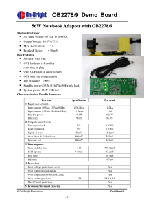 OB2278,OB2279 56W DEMO