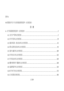 煤矿生产安全事故隐患排查清单安全检查表