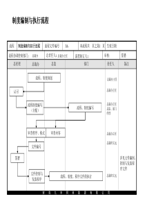 制度编制与执行流程