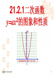 21.2二次函数图象和性质(沪科版)