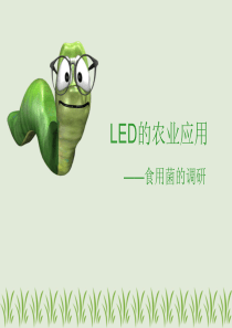 LED的农业应用——食用菌的调研