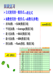 Excel数据处理方法